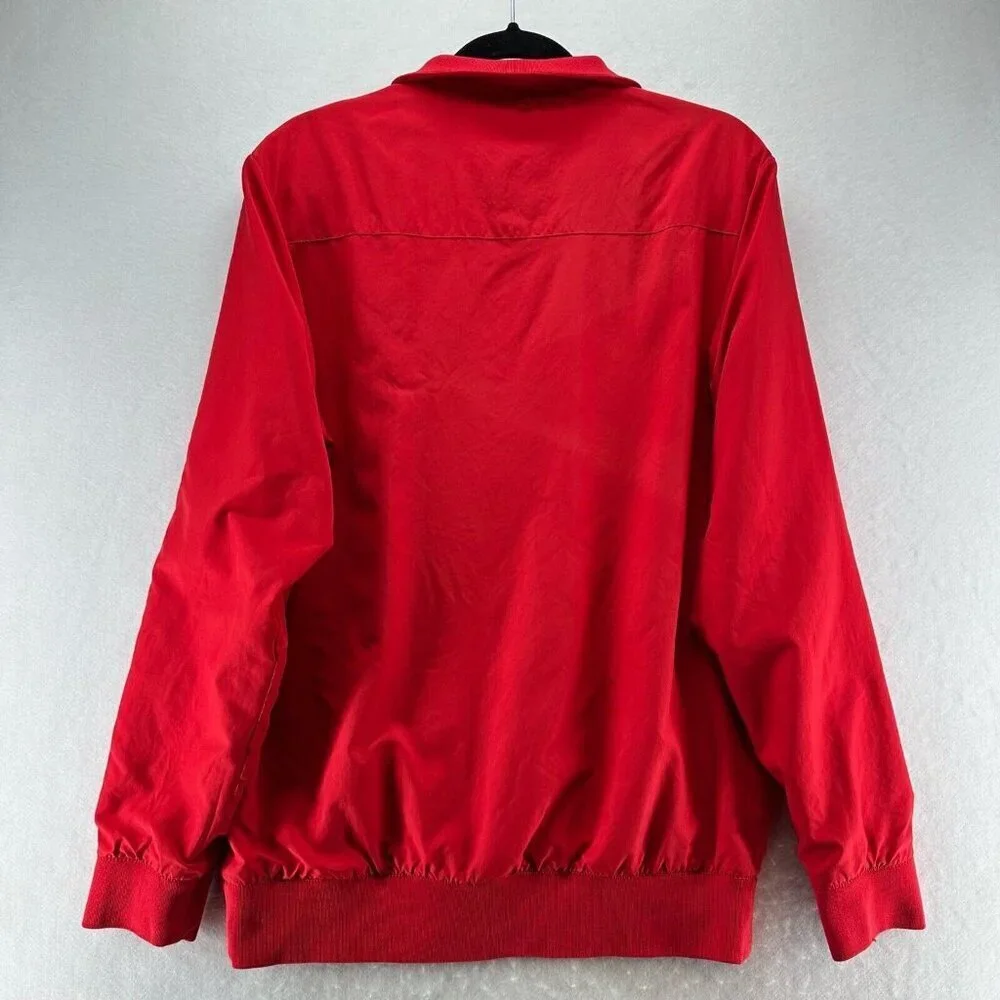 California Odyssey Soccer Club Jacket Mens M Nike Dri-Fit Athletic Pull Zip Red